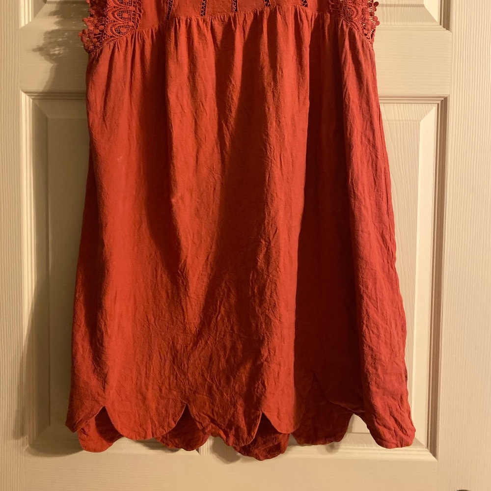 Scallop dress